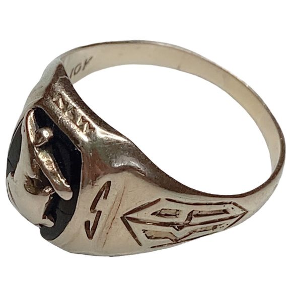 Unbranded Jewelry Vintage Class Ring K Yellow Gold New Bedford High